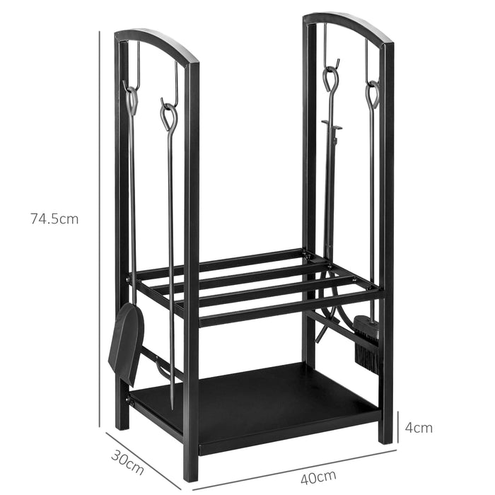 OutSunny Firewood Rack 820-143 Metal