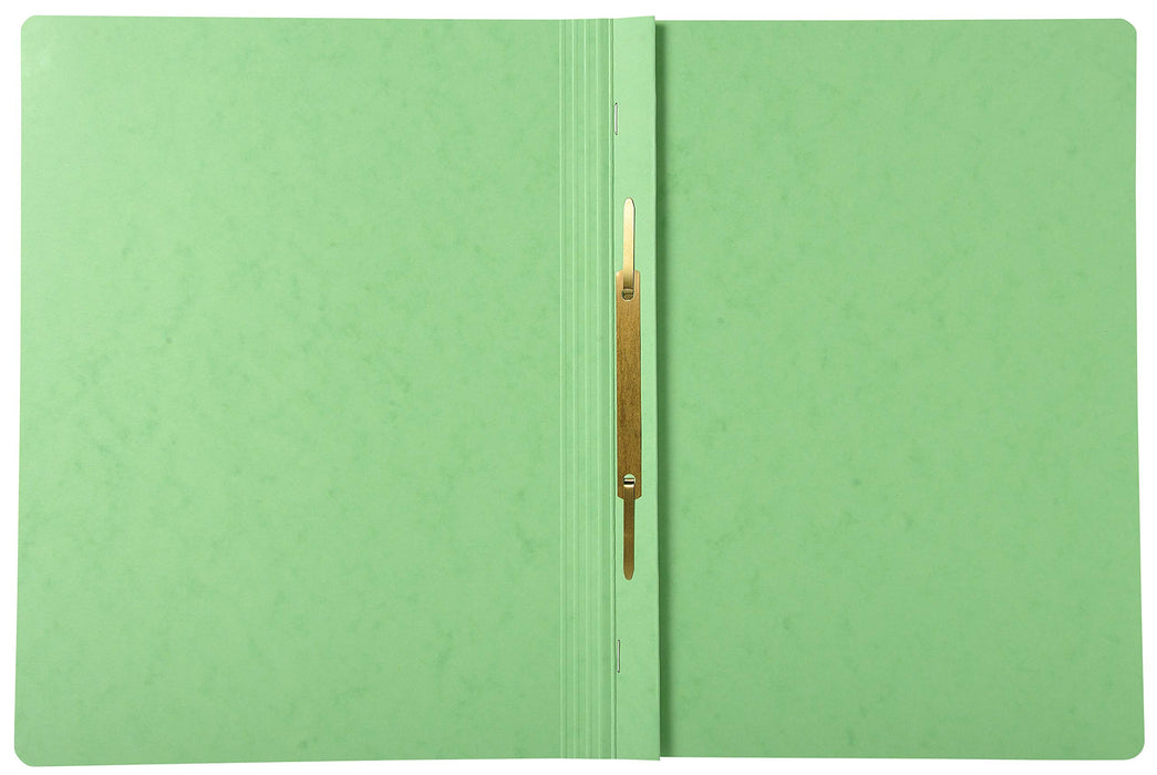 Exacompta Iderama Flat Bar Folder 380805B Glossy coated card 24 (W) x 32 (H) cm Anise green 2 Packs of 5