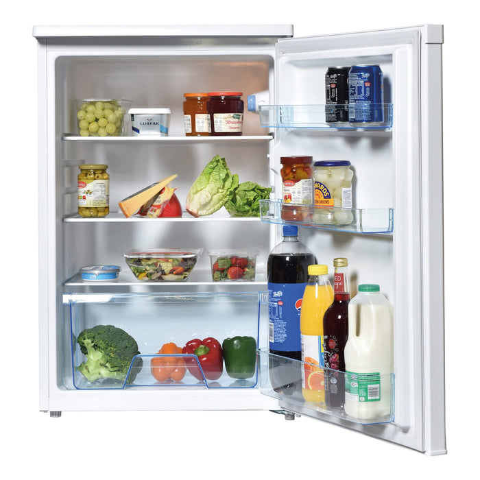 Statesman Under Counter Larder L255S Fridge Reversible Door A+ energy rating 133L Silver