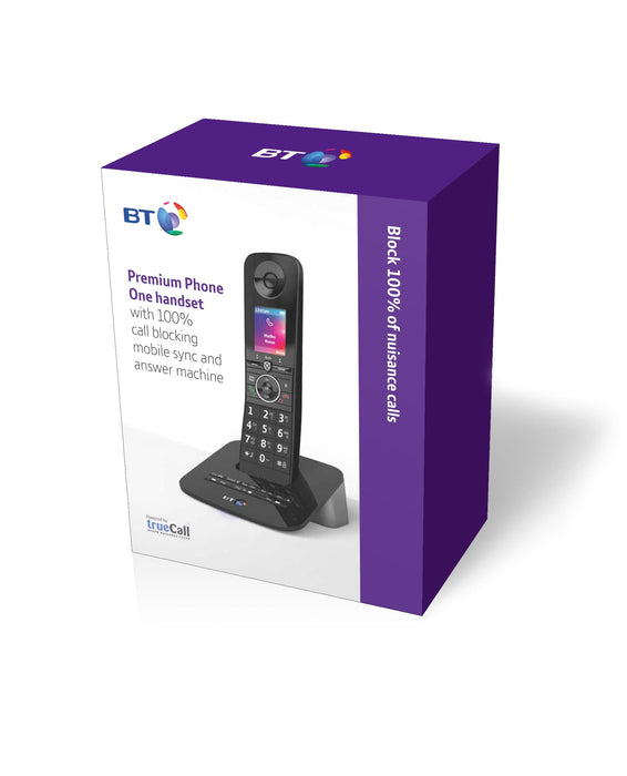 BT Premium Cordless Telephone Black