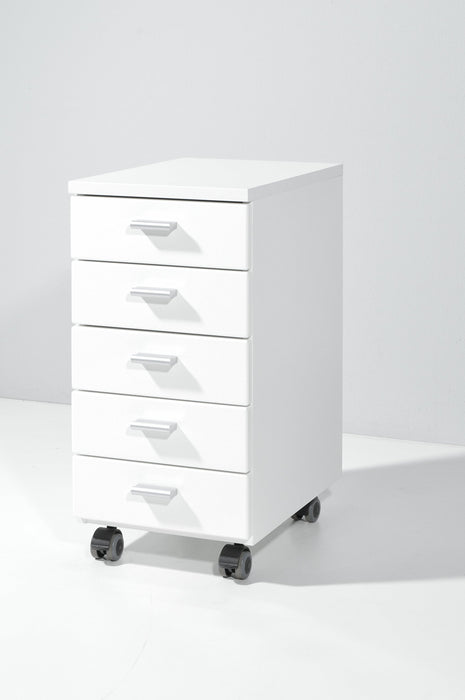 Germania Mobile Pedestal 4099-84 White 280 x 400 x 570 mm