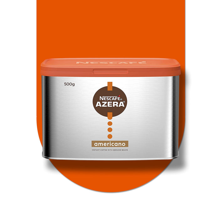 Nescafe Azera Caffeinated Instant Coffee Can Americano 500 g