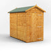 Power Garden Shed 84PAW Golden Brown 8x4