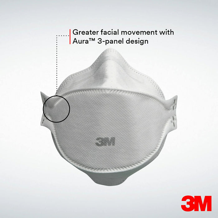 3M Respirator White Pack of 3