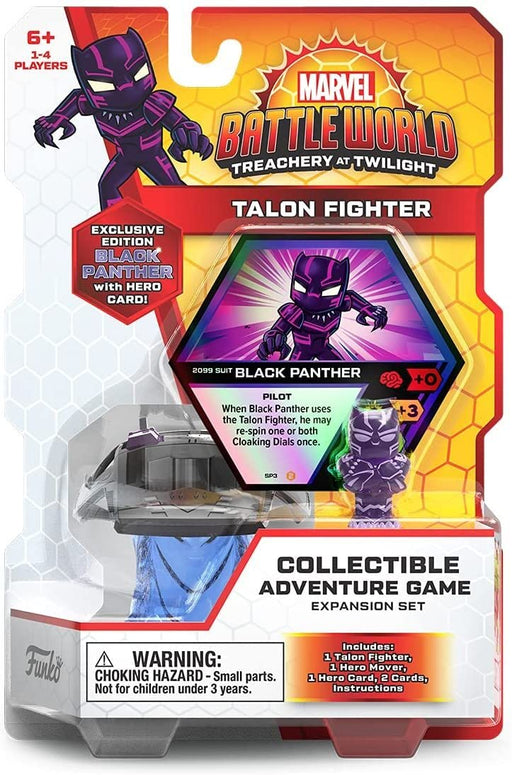 Funko Marvel Battleworld: Treachery at Twilight S2 Collectible Adventure Game - Talon Fighter (2099 Suit Black Panther) Exclusive Edition /56297