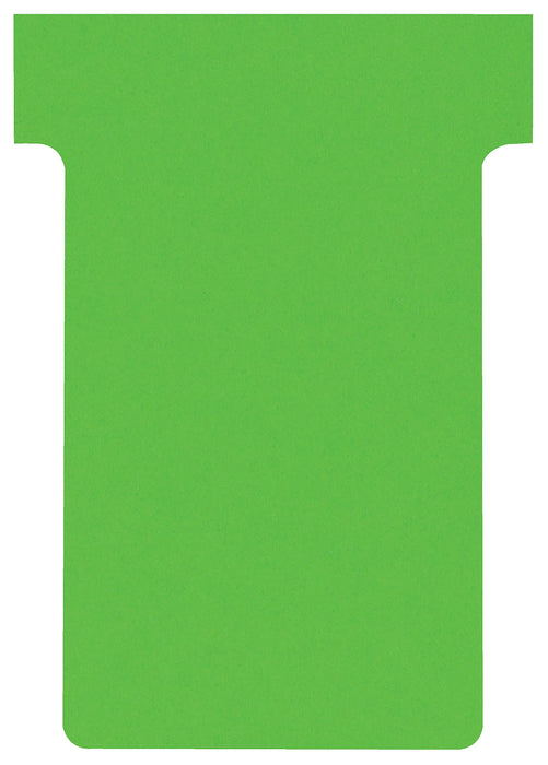 Nobo Size 2 T Cards Green 6 x 8.5 cm Pack of 100