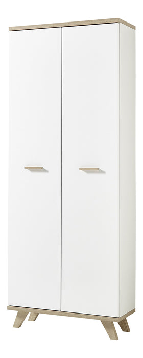 Germania Cupboard Oslo White 750 x 370 x 1,930 mm