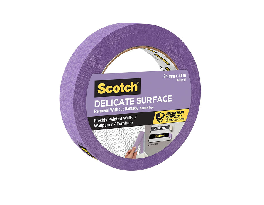 Scotch Tape Delicate Surface Purple 24 mm (W) x 41 m (L) 7100159056