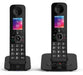 BT Premium Cordless Telephone 90631 Black Twin Handset