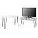 Alphason Rectangular TV Stand with Espresso MDF Top and Espresso Frame 1748196COM 1067 x 498 x 625mm