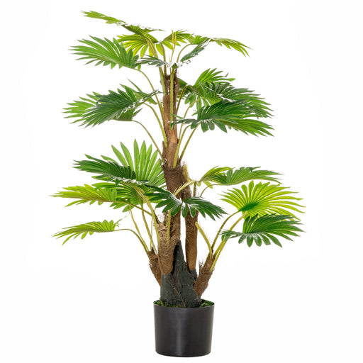 HOMCOM Artificial Plant Green 23 x 23 x 135 mm