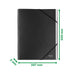 Leitz Recycle Card Divider Book A4 CO2 Neutral Black 12 Tabs 430 gsm 100% Recycled Card