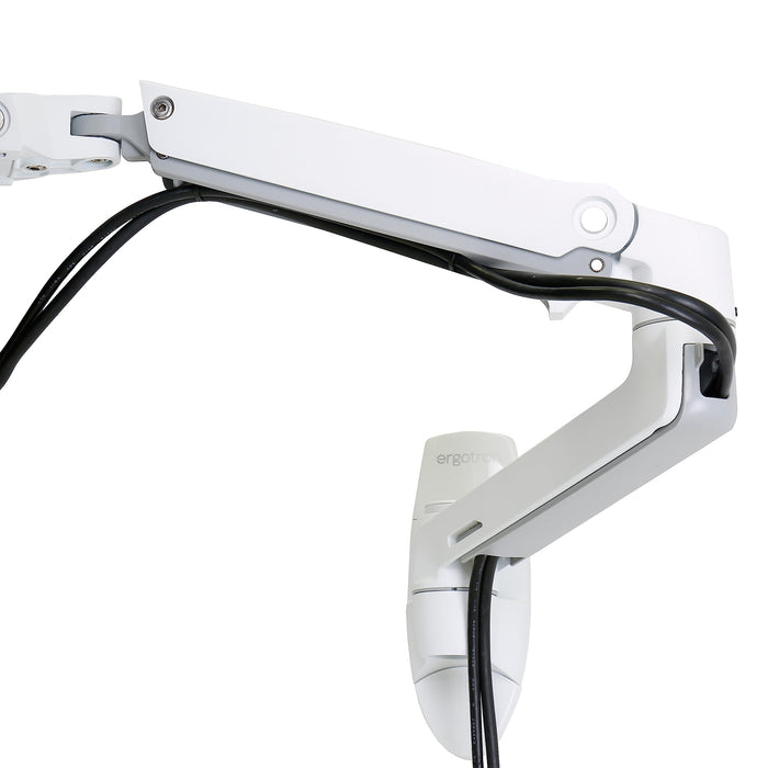 Ergotron LX - Mounting kit (monitor arm) - for LCD display - aluminium - white - screen size: up to 34" - wall-mountable