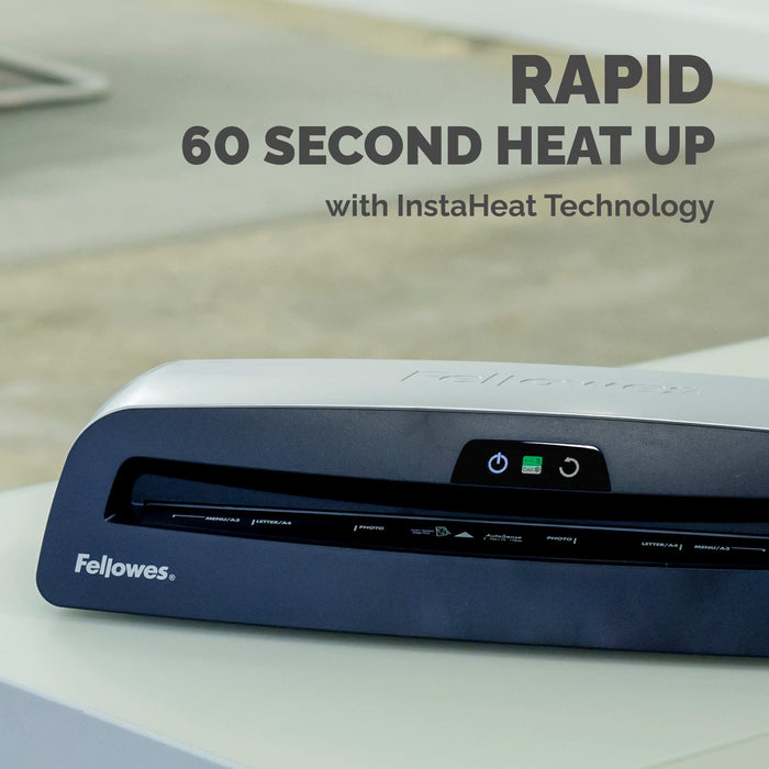 Fellowes Neptune 3 51 x 16.9 x 11.2 cm A3 Laminator 800 mm/min. 175 Microns 1 min warm-up period