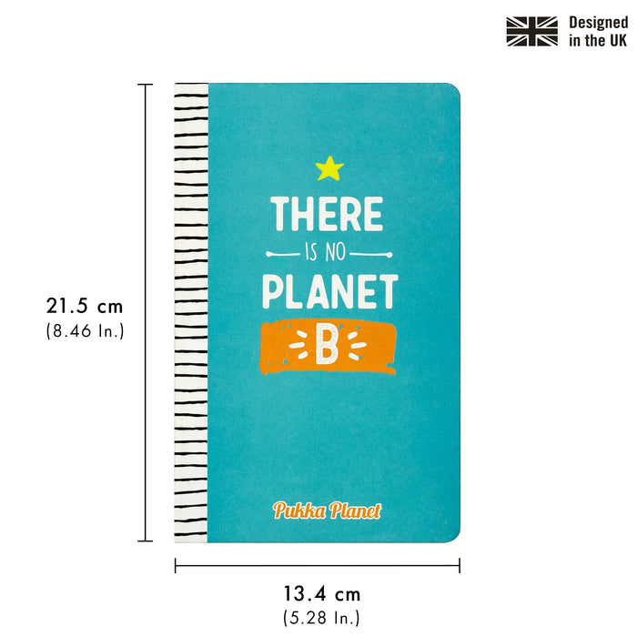 Pukka Planet Pad No Planet B Blue