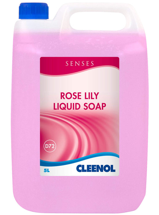 Cleenol Rose Lily Liquid Hand Soap 72873 5L