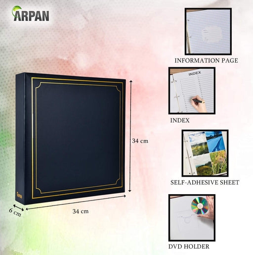 ARPAN Photo Album AL-2349BE 20 Sheets Blue