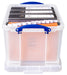 Really Useful Box Storage Box 35C+2xTrayCB 35 L Transparent PP (Polypropylene) 39 x 48 x 31 cm