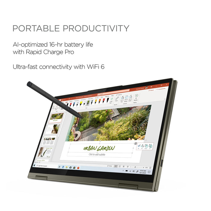 Lenovo 2in1 Laptop Yoga 7 512 GB Intel Core i7-1165G7 Integrated Intel Iris Xe Graphics DDR4 Windows 10 Home 64