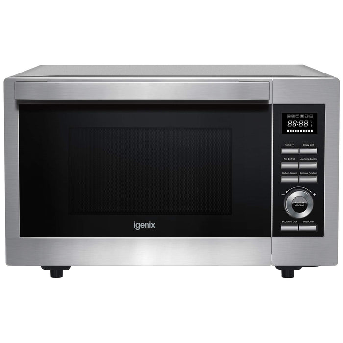 igenix Microwave Combination Stainless Steel IG3095 1000W 30L Silver