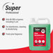 Super Professional Products W5 Disinfectant Pine Fresh 5L 2 Bottles