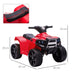 HOMCOM 6 V Kids Ride on Cars Electric ATV Black,Red