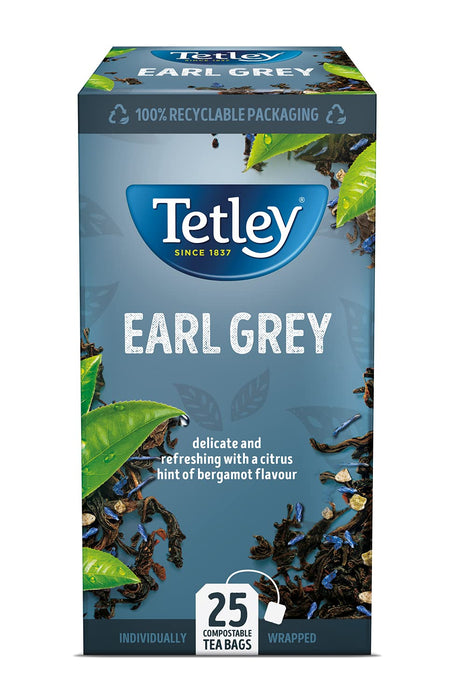 Tetley Earl Grey Tea Bags Pack of 25