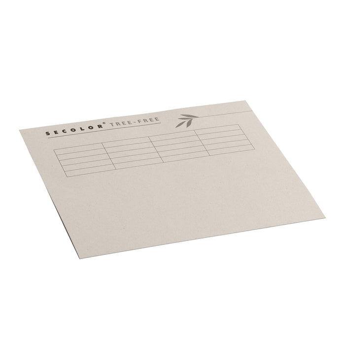 Djois Tree-Free Square Cut Folder Secolor Cream A4+ Cardboard 225 gsm 350 x 225 mm Pack of 10