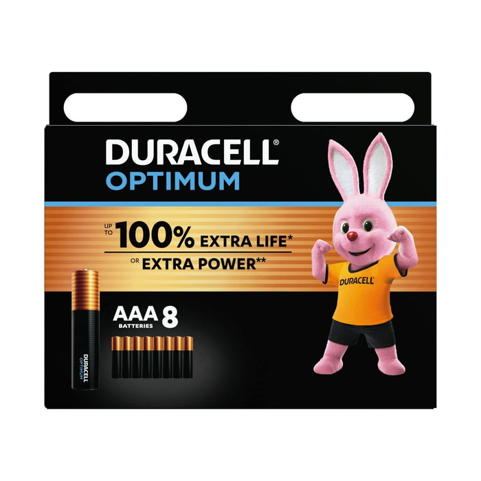 Duracell Batteries Optimum AAA Pack of 8