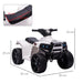 HOMCOM 6 V Kids Ride on Cars Electric ATV White,Black