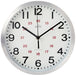 Acctim Wall Clock 74457 25 x 25 x 4.4 x 25 cm Brushed Aluminium