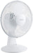 igenix Desk Fan FANPK06 Non Height Adjustable Main 25 W Plastic White 2 21.5 x 27.5 x 38 cm Pack of 2