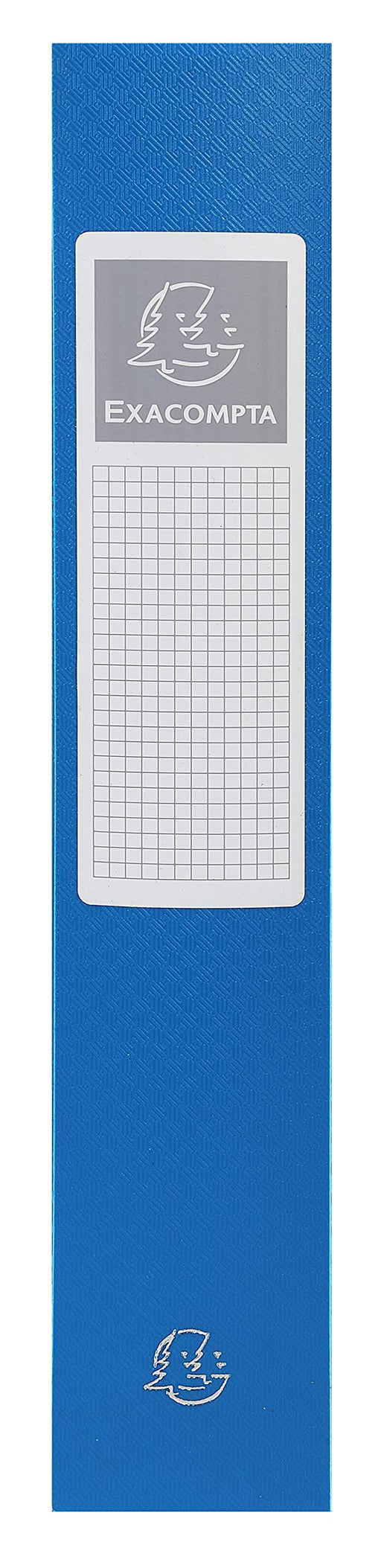 Exacompta Filing Box 59882E A4 Blue Polypropylene 25 x 33 cm Pack of 8