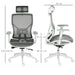 Vinsetto Ergonomic Office Chair Mesh 3D Grey