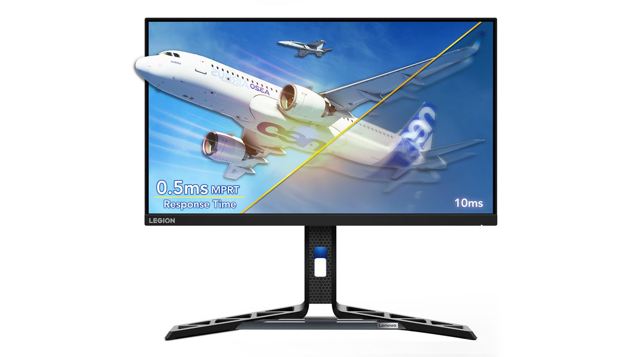 Lenovo Legion R25f-30 - LED monitor - gaming - 25" (24.5" viewable) - 1920 x 1080 Full HD (1080p) @ 240 Hz - VA - 380 cd/m² - 3000:1 - 0.5 ms - HDMI, DisplayPort - speakers - raven black