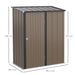 OutSunny Garden Shed Brown