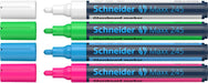 Schneider Marker 124594 Felt Tip 3 mm Blue; Green; Pink; White