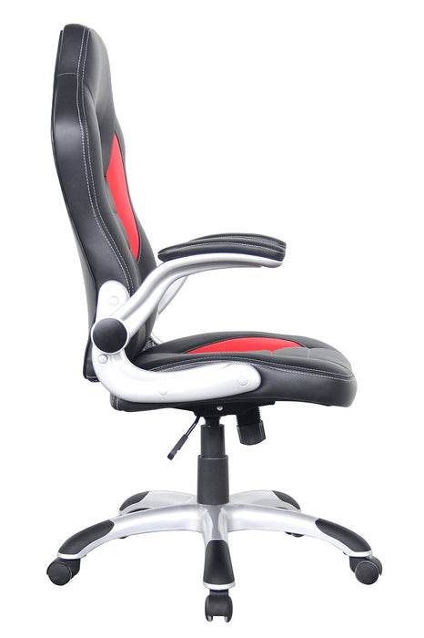 Alphason Office Chair Talladega Black, Red