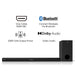 Hisense HS218 108W 2.1 Channel All-In-One Soundbar with Sub