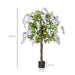 HOMCOM Artificial Plant Lilac 15 x 15 x 110 mm