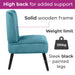 NEO Dining Chairs Non Height Adjustable Teal SHELL-TEAL 570 (W) x 470 (D) x 820 (H) mm