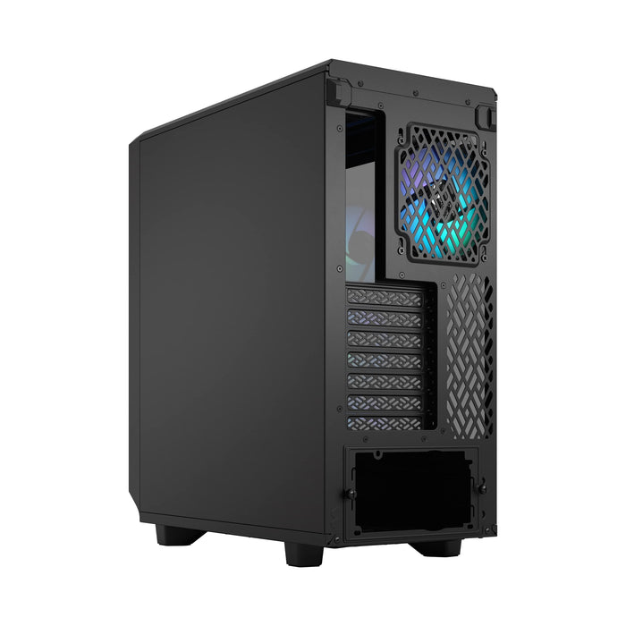 Fractal Meshify 2 Compact Lite RGB Black Tempered Glass Light Tint Mid Tower PC Case