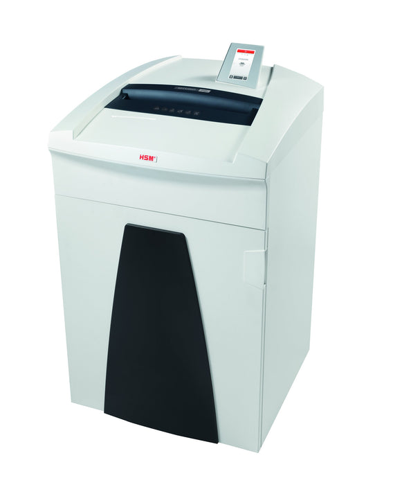 HSM Particle-Cut Shredder Securio P40i Security Level 13 Sheets White P-6 with Separate Cutting Unit and Metal Detection