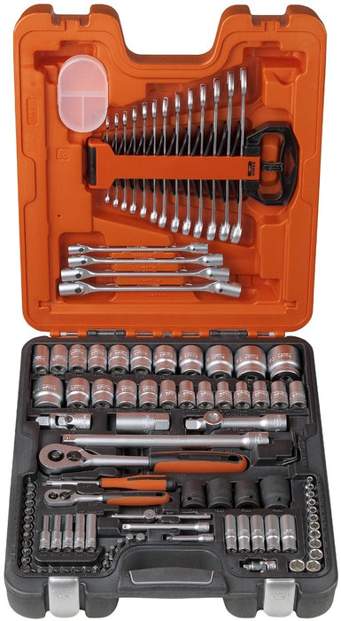 S106 Socket & Spanner Set of 106 AF & Metric 1.4 & 1.2in Drive