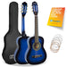 3rd Avenue Cassical Guitar Blueburst 1/4 Size Set