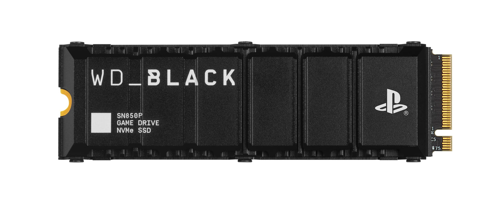 WD Black SN850P NVMe SSD WDBBYV0020BNC-WRSN - SSD - 4 TB - internal - M.2 2280 - PCIe 4.0 x4 (NVMe) - integrated heatsink - for Sony PlayStation 5