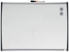 Nobo Small Wall Mountable Magnetic Whiteboard 1903783 Lacquered Steel Arched Frame 585 x 430 mm White