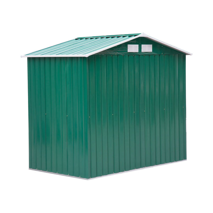 OutSunny Garden Shed Storage Outdoors Water proof Green 1270 mm x 2130 mm x 1850 mm