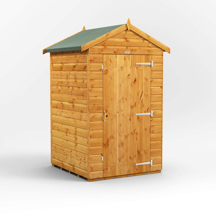 Power Garden Shed 44PAW Golden Brown 4x4