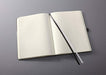 Sigel Notebook A4+ Ruled Sewn Side Bound Plastic Hardback Black Perforated 194 Pages